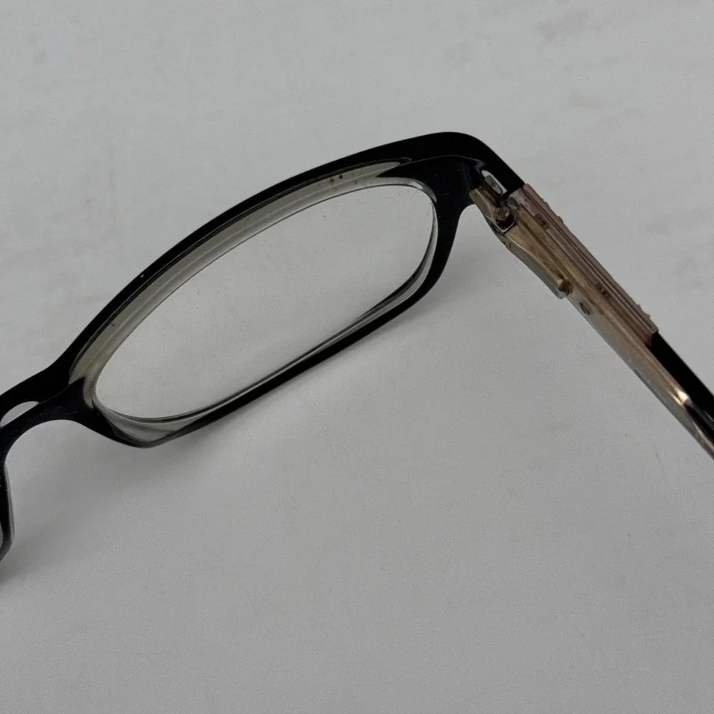 BEBE LADY VEGAS BB 5082 001 JET BLACK GOLD AUTHENTIC FRAMES EYEGLASSES 52-16